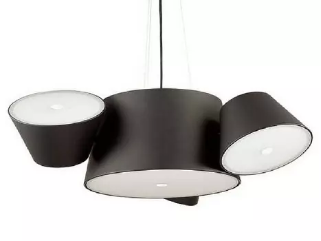 Подвесной светильник charlie (odeon light) черный 165 см.