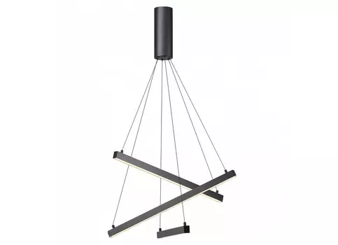 Подвесной светильник cometa (odeon light) черный 53x120 см.