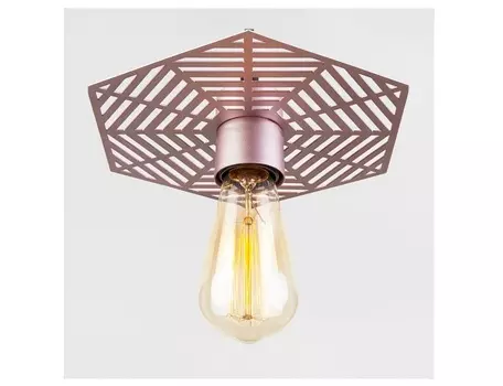 Подвесной светильник creto (eurosvet) бронзовый 80 см.