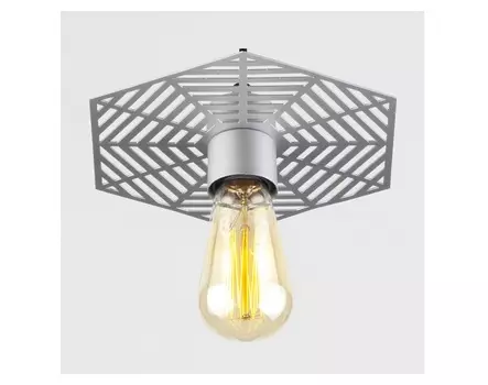 Подвесной светильник creto (eurosvet) серый 80 см.