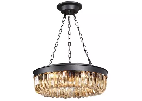 Подвесной светильник crystal (delight collection) черный 50.0x120.0x50.0 см.
