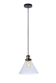 Подвесной светильник (​crystal light) коричневый 130 см.
