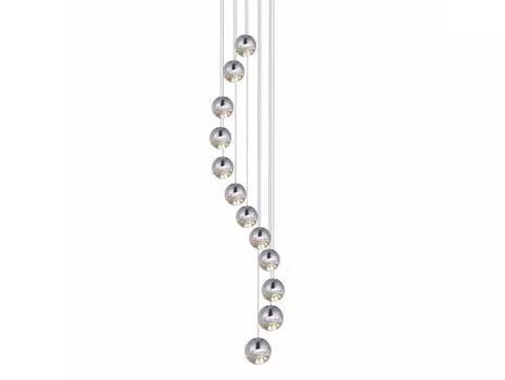 Подвесной светильник (delight collection) серый 30.0x180.0x30.0 см.