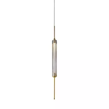 Подвесной светильник (delight collection) золотой 12x120x12 см.