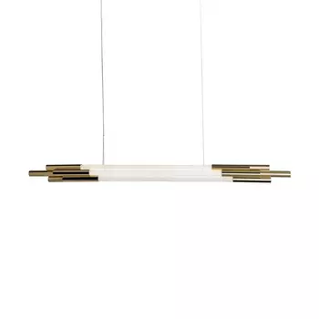 Подвесной светильник (delight collection) золотой 135x150 см.