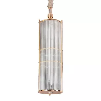 Подвесной светильник (delight collection) золотой 25x71x25 см.