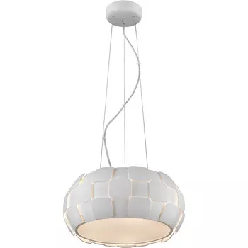 Подвесной светильник (divinare) белый 20 см.