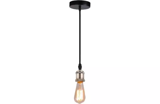 Подвесной светильник (divinare) черный 15 см.