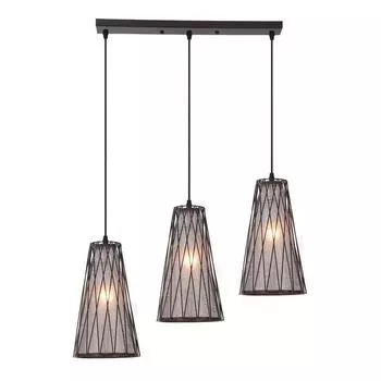 Подвесной светильник escada 10166/3s (escada) коричневый 570x1200 см.