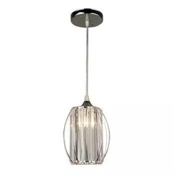Подвесной светильник escada 5065/1s chrome (escada) серебристый 200 см.