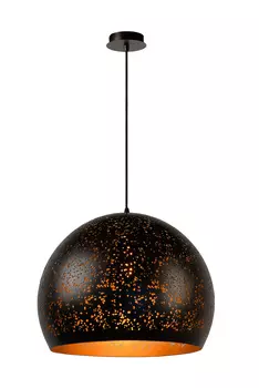 Подвесной светильник eternal (lucide) черный 50.0x42.0x50.0 см.