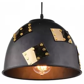 Подвесной светильник eurica (arte lamp) черный 118 см.