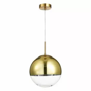 Подвесной светильник evoluce boffi sle114613-01 (evoluce) золотой 360 см.