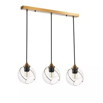 Подвесной светильник evoluce satturo sle103103-03 (evoluce) золотой 655x1200 см.