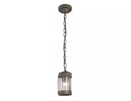 Подвесной светильник faro (eurosvet) бронзовый 20 см.