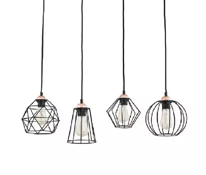 Подвесной светильник galaxy (eurosvet) черный 150 см.