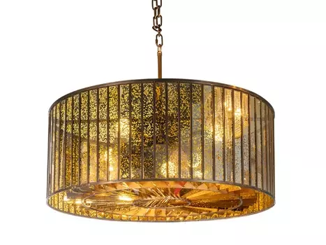 Подвесной светильник godeliv (gramercy) бронзовый 91x36x91 см.