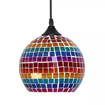 Подвесной светильник hiper tiffany h034-3 (hiper) мультиколор 700 см.