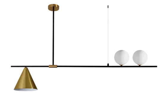 Подвесной светильник holly (moderli) черный 123x75x20 см.