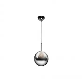 Подвесной светильник ilamp artis (ilamp) серебристый 37 см.