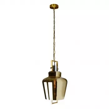 Подвесной светильник ilamp dama (ilamp) золотой 70 см.