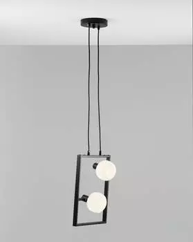 Подвесной светильник katrin (moderli) черный 26x120x10 см.