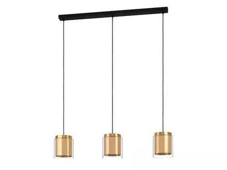 Подвесной светильник lagunitas (eglo) золотой 15x110x91 см.