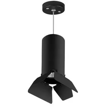 Подвесной светильник lightstar rullo (216487+590087+202487) rp6487487 (lightstar) черный 110x220 см.