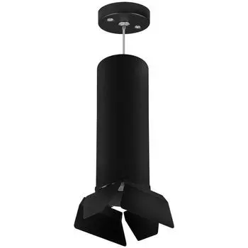 Подвесной светильник lightstar rullo (216497+590087+202487) rp6497487 (lightstar) черный 110x320 см.