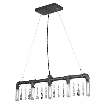 Подвесной светильник (loft) серый 71x90.0x71.0 см.