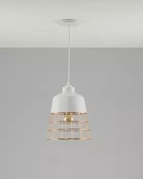 Подвесной светильник lora (moderli) белый 33 см.