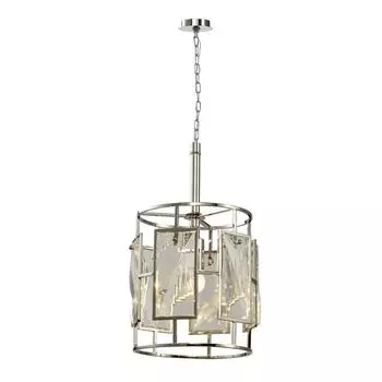 Подвесной светильник lumien hall барумини lh3046/1p-nk (lumien hall) серебристый 260 см.