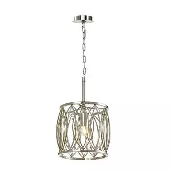 Подвесной светильник lumien hall лукания lh3044/1p-nk (lumien hall) серебристый 260 см.