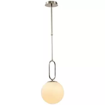 Подвесной светильник lumien hall мило lh4100/1p-nk-wt (lumien hall) белый 400 см.