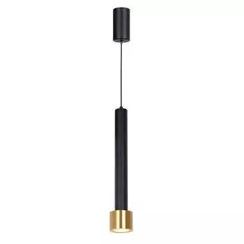 Подвесной светильник lumien hall ноале lh4097/1p-sbk-gd (lumien hall) черный 300 см.