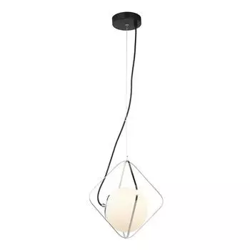 Подвесной светильник lumien hall ортези lh4116/1p-bk-cr (lumien hall) белый 260x260 см.