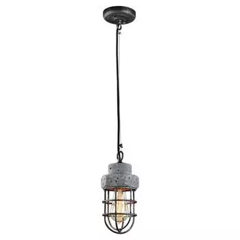 Подвесной светильник lussole loft commack grlsp-9691 (lussole (loft)) серый 1340 см.
