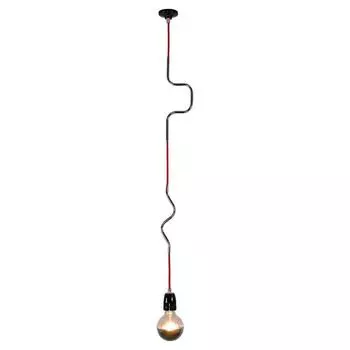 Подвесной светильник lussole loft grlsp-9889 (lussole) красный 120 см.