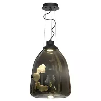 Подвесной светильник lussole loft lsp-8499 (lussole (loft)) серый 550 см.