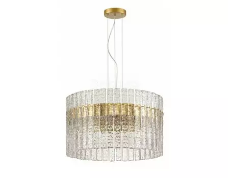 Подвесной светильник merkale (odeon light) прозрачный 80 см.