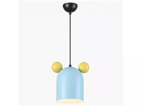 Подвесной светильник mickey (odeon light) голубой 149 см.