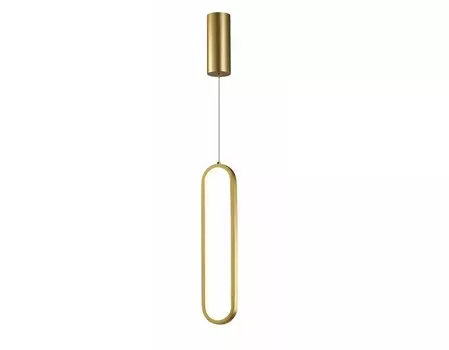 Подвесной светильник milosh tendence (milosh) золотой 9x179 см.