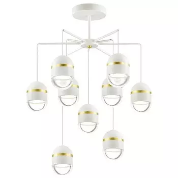 Подвесной светильник minion (odeon light) белый 71x73x62 см.