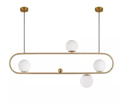 Подвесной светильник miya 120*120 золотой (moderli) золотой 120x120x45 см.