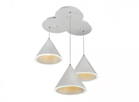 Подвесной светильник moon (iledex) белый 85 см.