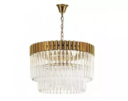 Подвесной светильник moria (odeon light) прозрачный 131 см.