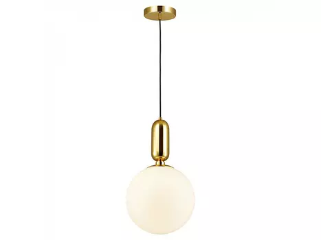 Подвесной светильник okia (odeon light) золотой 150 см.