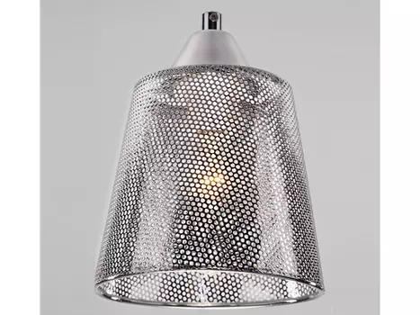 Подвесной светильник ollie (eurosvet) серебристый 100 см.