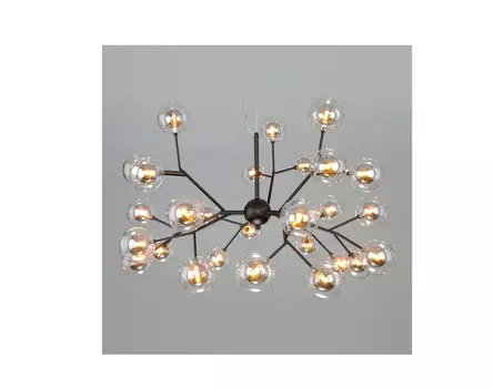 Подвесной светильник palina (bogates) черный 90 см.