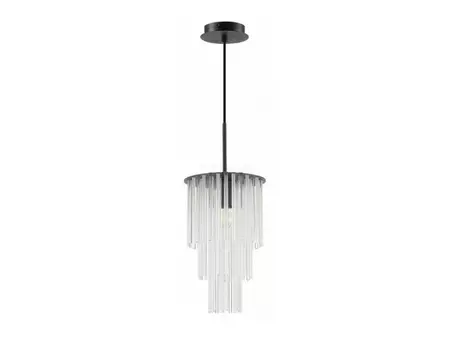 Подвесной светильник papita (odeon light) прозрачный 39 см.